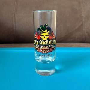 Harley Davidson New Orleans LA 4” Double Shot Glass